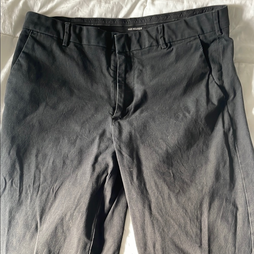 Men’s Van Heusen Black Dress Pants